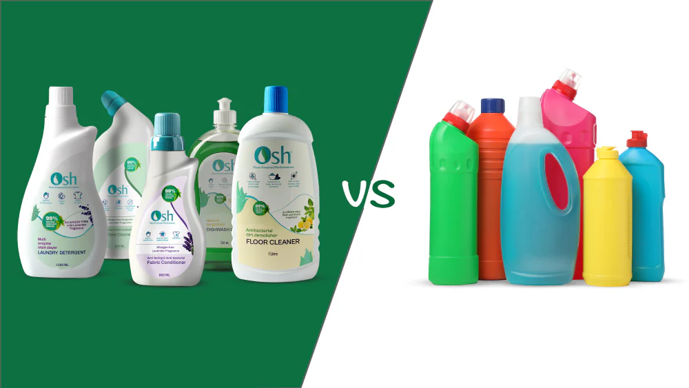 Natural and chemical cleaners for a safe, clean home